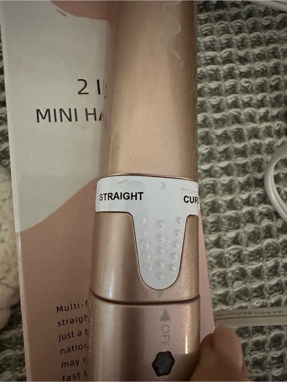 2 In 1 Mini Hair Iron - Picture 3 of 15